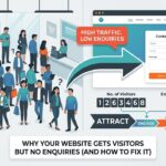 Why Your Website Gets Visitors But No Enquiries