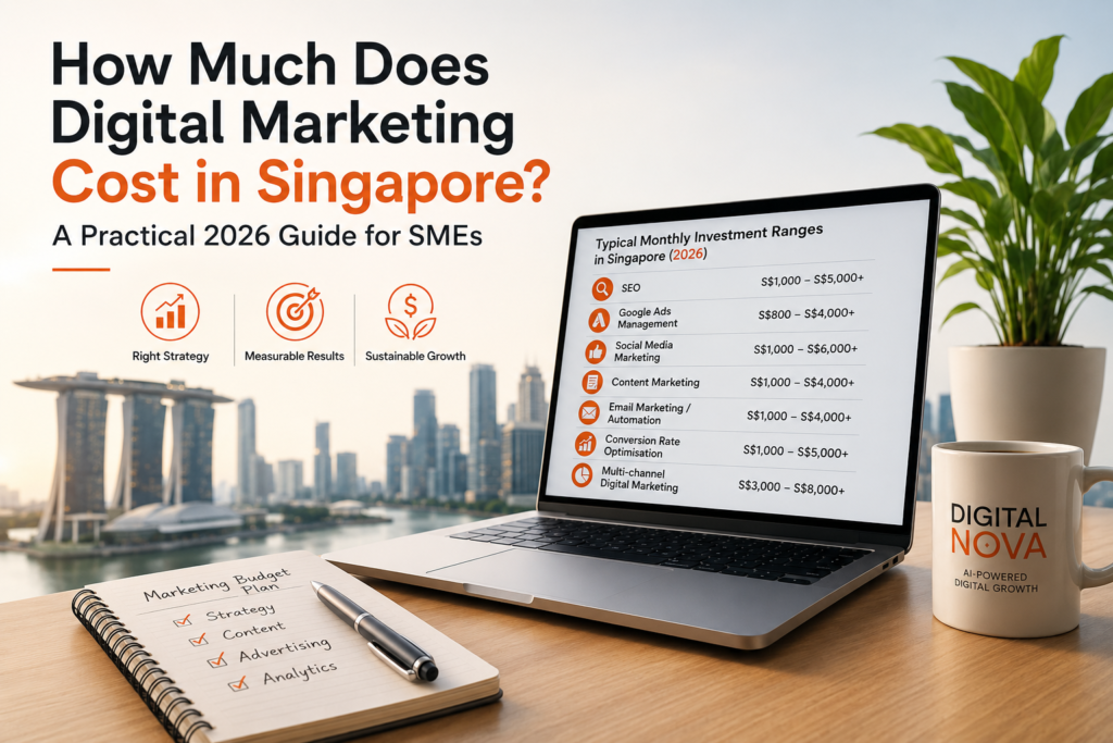 How Much Does Digital Marketing Cost in Singapore