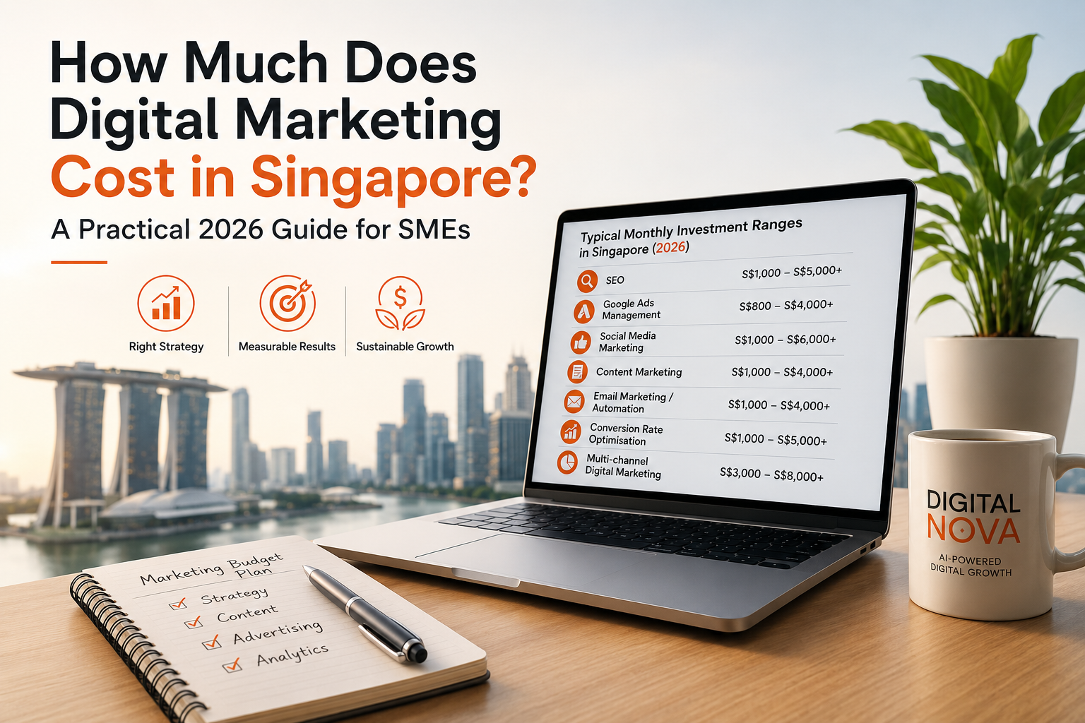 How Much Does Digital Marketing Cost in Singapore